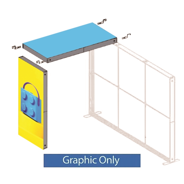 Sego8 3ft x 8ft Backlit Bridge Kit | Double-Sided Graphics Only