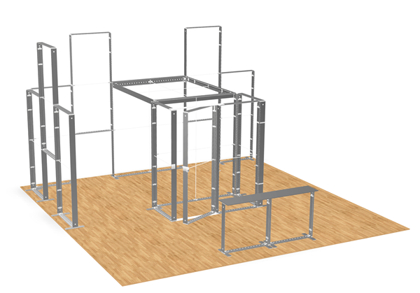 Sego8 20ft x 20ft Configuration B | Double-Sided | Lightbox