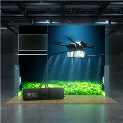 Sego8 10ft x 10ft Configuration O | Lightbox | Double-Sided