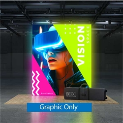 Sego8 6.5ft x 8ft Medium Lightbox | Graphic Only