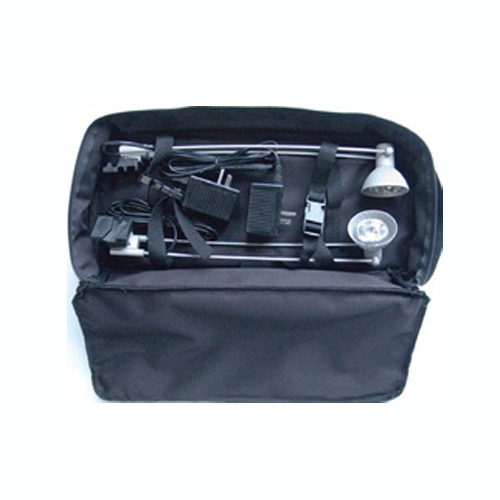 This well structured and padded Light Bag (holds two lights) is an ideal way to store and protect your lighting investment. Can be used with ï¿½ Burst,Burst SL & VBurst ï¿½ LED Pop-Up ï¿½ 50 Watt Halogen ï¿½ SYNC ï¿½ Wave light