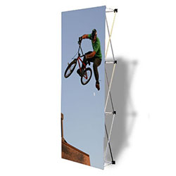 The VBurst 3ft Fabric Popup Display from xyzDisplays is a perfect choice for anyone that needs a large display but is unwilling to give up durability, weight, ease of setup, or quality. This display system is ideal for your next expo, tradeshow.