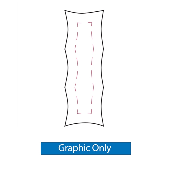 1x3 Replacement Skin for Xpressions SNAP Trade Show Display. Create a stunning 3-dimensional display in a Snap! Twelve frames, two planes for integrated graphics, and infinite configurations, offer a playground to create dramatic effects with endle