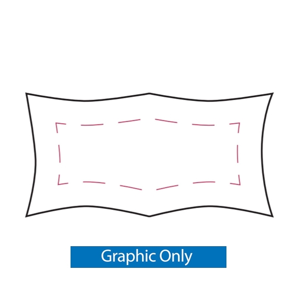 2x1 Replacement Skin for Xpressions SNAP Trade Show Display. Create a stunning 3-dimensional display in a Snap! Twelve frames, two planes for integrated graphics, and infinite configurations, offer a playground to create dramatic effects with endle