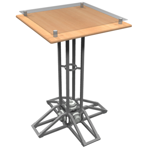 Orbital Truss Podium Square with Plex is a great addition to your truss display, easy to set up and compliments your booth.This podium, orbital  truss is perfect for presentations & meetings. Orbital Express Truss Counters & Podiums easy to set up