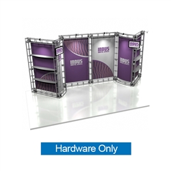 10ft x 20ft Indus Orbital Express Trade Show Truss Display Hardware Only is a complete truss exhibit, professionally designed to fit a 10ft ï¿½ 20ft trade show booth space. Orbital truss displays are most popular trade show displays