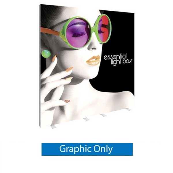 Replacement Graphic for 8ft x 8ft Vector Frame Essential Light Box | Double-Sided Fabric Graphic