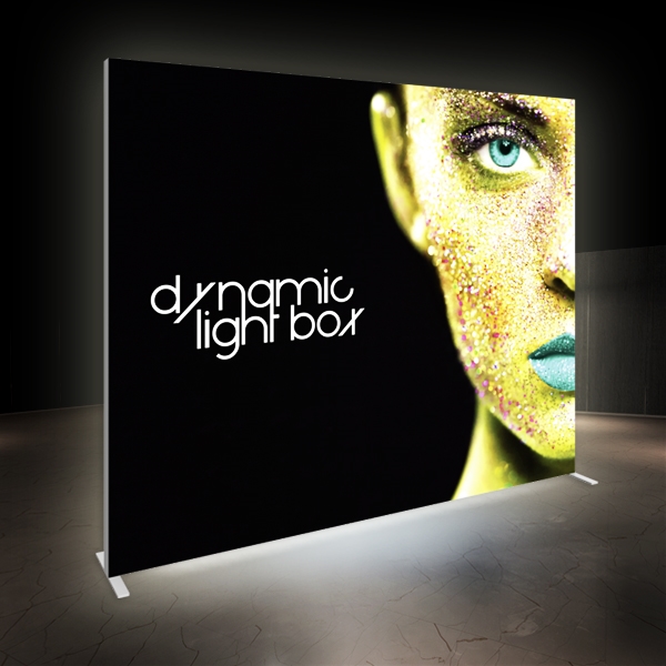 10ft x 8ft Vector Frame Master Dynamic Light Box | Animated SEG Fabric Backlit Display