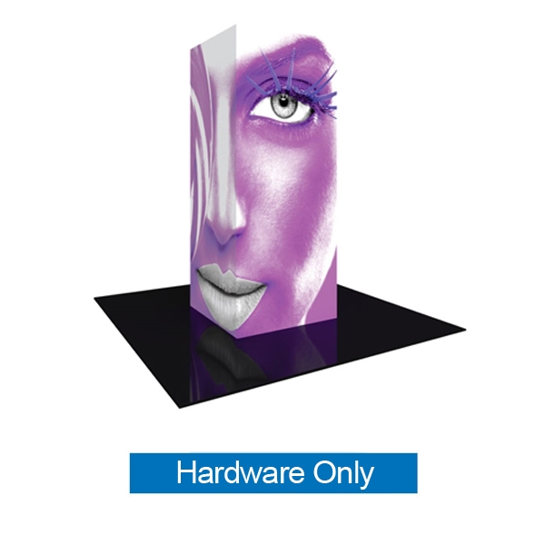 Hardware for 4ft x 10ft Vector Frame Modular Backlit Tower 04 | Extrusion Frame, Lights & Case