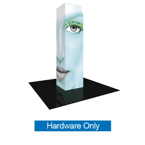 Hardware for 3ft x 12ft Vector Frame Modular Backlit Tower 05 | Extrusion Frame, Lights & Case