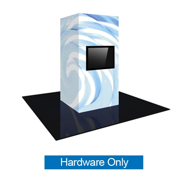 Hardware for 4ft x 8ft Vector Frame Backlit Monitor Tower 02 | Extrusion Frame, Lights & Case