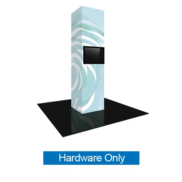 Hardware for 3ft x 12ft Vector Frame Backlit Monitor Tower 05 | Extrusion Frame, Lights & Case