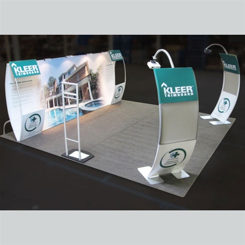 20 x 20 Custom Island Trade Show Exhibit - Display Design # 47544