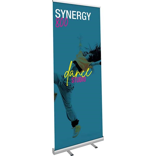 3ft x 7ft Synergy 800 Retractable Banner Stand | Single-Sided Kit