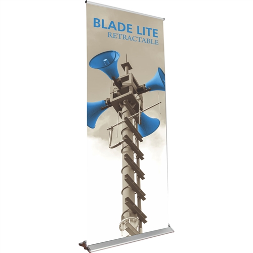 36in Blade Lite 920 Retractable Banner Stand Display with Vinyl Banner are the perfect marketing solutions for trade show booths, exhibits and displays. Full line of trade show displays, pop up booths, retractable banner stands, table top displays