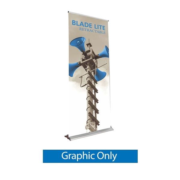 Replacement Vinyl Banner for 36in Blade Lite 920.Retractable Banner Stands are the perfect marketing solutions for trade show booths, exhibits, displays. Full line of trade show displays, pop up booths, retractable banner stands, table top displays