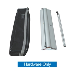 15.75in Blade Lite Retractable Banner Stand Display Hardware Only. The Blade Lite retractable banner stand has a graphic that is easy to change on the spot making it ideal for traveling exhibitors!