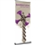 31.5in Barracuda 800 Silver Adjustable Retractable Banner Stand with Fabric Banner is a premium stylish retractable banner stand made of aluminum. Retractable Banner Stand Barracuda 32 in Wide - Pulls Up to 7ft or Rolls Down to a Tabletop Display.