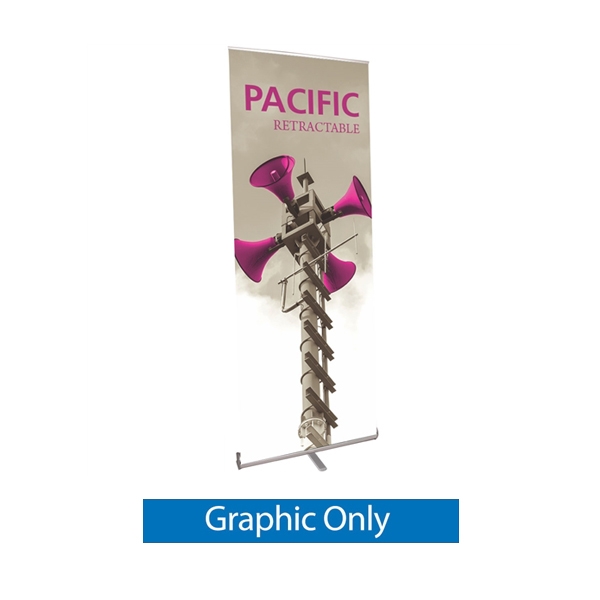 Replacement Vinyl Banner for Pacific 800 Retractable Banner Stand Display. Pacific 800 is the perfect addition to any trade show or event display, exhibit, booth. High quality of Retractable, Roll Up Banner Stands, Pull Up Banners single or double sided