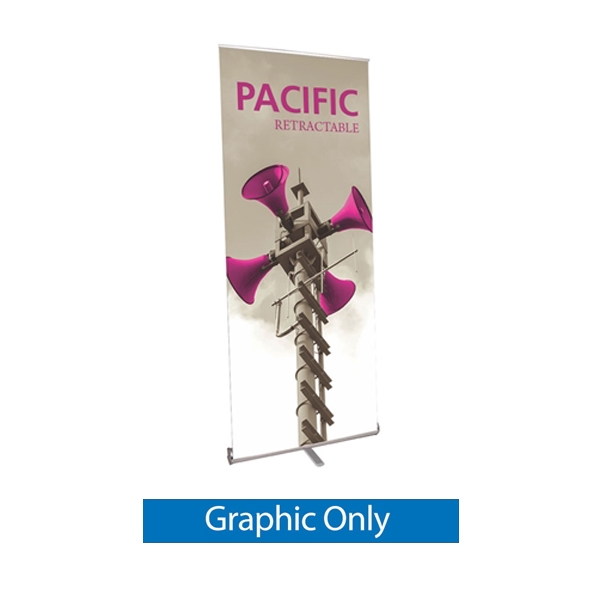 Replacement Vinyl Banner for Pacific 920 Retractable Banner Stand Display. Pacific 800 is the perfect addition to any trade show or event display, exhibit, booth. High quality of Retractable, Roll Up Banner Stands, Pull Up Banners single or double sided