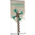 36in Contender Mega Silver Retractable Banner Stand with Vinyl Banner is best selling made in the USA banner stand trade show display. The Contender Retractable Banner has become a market leader, proving its dependability show after show.