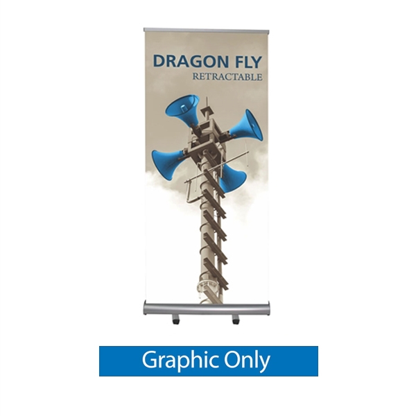 Replacement Vinyl Banner for Dragon Fly Double-Sided Retractable Stand . Retractable banners provide mobile presentation solutions for trade show display booths, retail stores, restaurants, and hotels. Advertising that stands up and stands out!