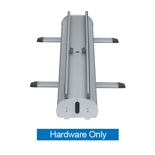 33in Dragon Fly Double-Sided Retractable Stand Hardware Only. Retractable banners provide mobile presentation solutions for trade show display booths, retail stores, restaurants, and hotels. Advertising that stands up and stands out!