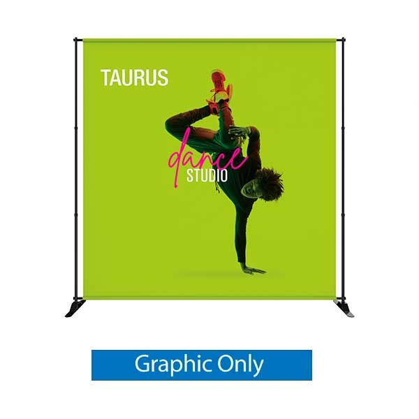 5ft x 8ft Taurus Telescopic Banner Stand | Graphic Only