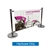 Crowd Control Cafe Barrier Extension Kit Hardware Only is addition to indoor/outdoor modular display Cafe Barrier Kit. Crowd control barrier, like this fencing barricade, is a great way to promote a new business, brand or event.