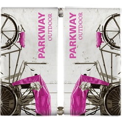 Parkway Double-Span Street Banner Pole Set Hardware Only will provide you both stability and striking looks. Street Pole Banners, avenue banners, or main street banners; call them what you like we have them.