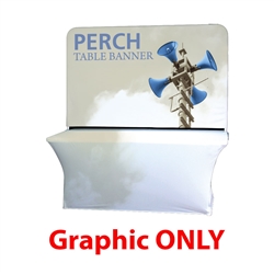 6ft Perch Medium Table Pole Banner will provide you both stability and striking looks. Street Pole Banners, avenue banners, or main street banners; call them what you like we have them.