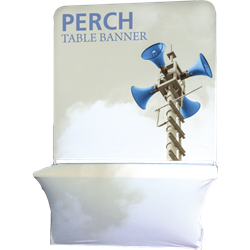 8ft Perch Tall Table Pole Banner Kit will provide you both stability and striking looks. Street Pole Banners, avenue banners, or main street banners; call them what you like we have them.