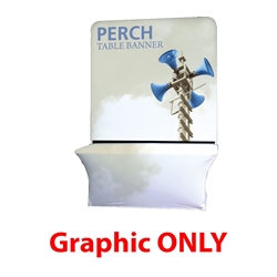 8ft Perch Tall Table Pole Banner Graphic Only will provide you both stability and striking looks. Street Pole Banners, avenue banners, or main street banners; call them what you like we have them.