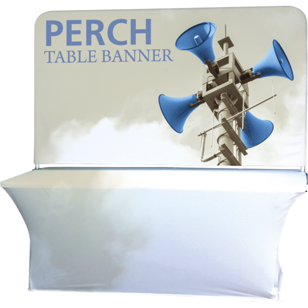 8ft Perch Medium Table Pole Banner Kit will provide you both stability and striking looks. Street Pole Banners, avenue banners, or main street banners; call them what you like we have them.