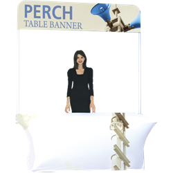 8ft Perch Short Table Pole Banner Kit will provide you both stability and striking looks. Street Pole Banners, avenue banners, or main street banners; call them what you like we have them.