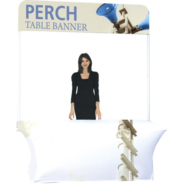 8ft Perch Short Table Pole Banner Kit will provide you both stability and striking looks. Street Pole Banners, avenue banners, or main street banners; call them what you like we have them.