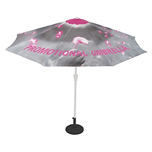 The Umbrella is ideal for outdoor fairs, sporting events, restaurants, bars, concerts, festivals and more. Can be used for commercial or residential use. Design a personalized umbrella custom printed with your logo, ideal for gifts, promotions & giveaways