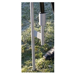 The Orbus Zoom Drive-over Base allows your Zoom 4 or 5 portable indoor and outdoor flag to be stable in any situation. Zoom Drive-over base is perfect for irregular ground, and extreme wind conditions outside.