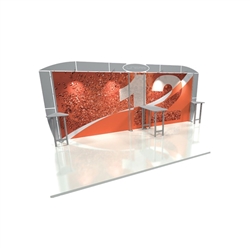 Linear 10ft x 20ft Kit 12 Trade Show Display provides the looks, style and sophistication of a custom exhibit with the ease, convenience and value that you’re looking for. The Linear range of portable exhibits is designed to ship with minimal lead time