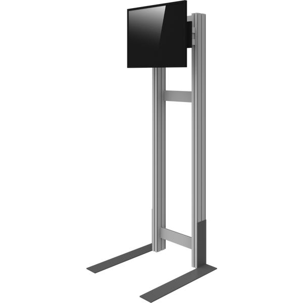 Set up your large screen LCD or plasma flat panel monitors at your trade show booth with Freestanding 65in Monitor Stand Kiosk. Trade Show Kiosks and Monitor Stands: The best quality and variety of kiosks and monitor stands for trade shows.