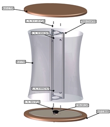 Formulate Counter Podium Display is a lightweight, portable trade show counter. Formulate Podiums couple lightweight hardware with printed stretch silicone edge fabric graphics (SEG) to create funky and functional reception workstation stands.