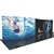 30ft Formulate Designer Series Serpentine Backwall Tension Fabric Display Kit 06 offer you a quick and professional look for your trade show booth. Formulate Designer Series Backwall Displays with built in counter cost-effective trade show backdrops