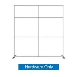 Formulate S1 10ft Straight Backwall Single Sided Display Hardware Only with Carry Bag. We offer fabric trade show banners, stretch fabric trade show booth kit, fabric tradeshow booth walls, hop up tension fabric display, showstopper exhibits