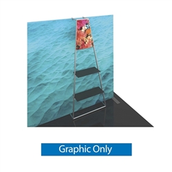 Graphic for Formulate Backwall Accent 11 adds a stunning graphic accent to any tradeshow display. This one-of-a-kind Formulate accessory works with either 10ï¿½ or 20ï¿½ backwalls and includes its own frame and pillowcase graphic.