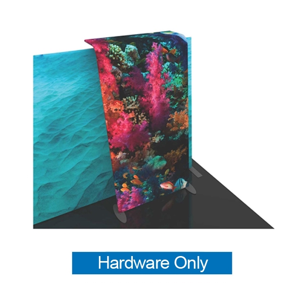 Formulate Backwall Accent 14 Hardware Only adds a stunning graphic accent to any tradeshow display. This one-of-a-kind Formulate accessory works with either 10ï¿½ or 20ï¿½ backwalls and includes its own frame and pillowcase graphic.