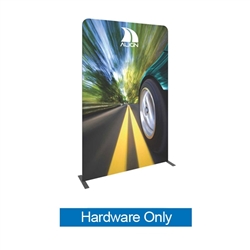 The Formulate Essential Banner 1500 - Straight measures 59"W, 92"H and features a simple straight bungee-corded tube frame and a fabric graphic that simply slips over the frame. Perfect for any environment - from retail to trade show! 4