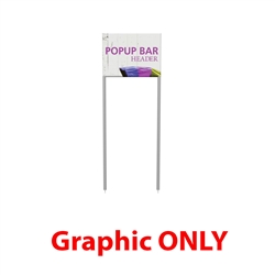 Popup Bar Mini Header is a perfect display for product demonstrations, samples and promotions. 