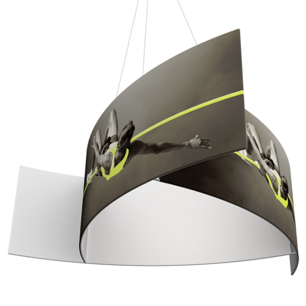 10ft x 5ft Pinwheel Formulate Master Hanging Trade Show Sign | Single-Sided Display