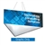 16ft x 5ft Triangle Formulate Master Hanging Trade Show Sign | Single-Sided Replacement Fabric Banner
