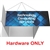 8ft x 2ft Four-Sided Pinwheel Formulate Master Hanging Trade Show Sign | Display Hardware Only